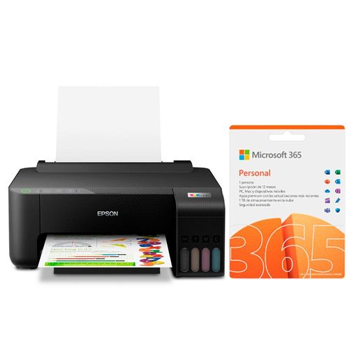 Kit impresora Epson L1250 + Microsoft Office 365 personal