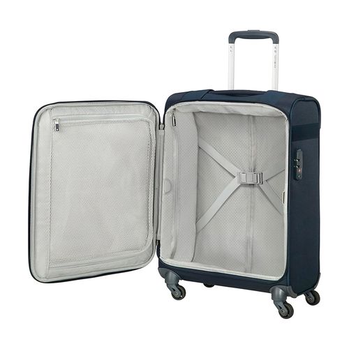 Maleta de mano carry on city beat spinner 55/20 azul marino