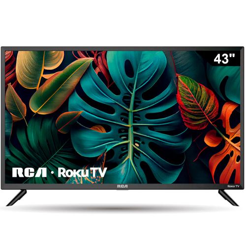 Pantalla RCA LED smart 43" Full HD Roku // RC43RKFHD