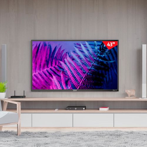 Pantalla RCA LED smart 43" Full HD Roku // RC43RKFHD
